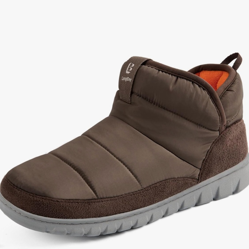 Brand new LongBay Mens bootie Slippers for with memory form indoor and outdoor